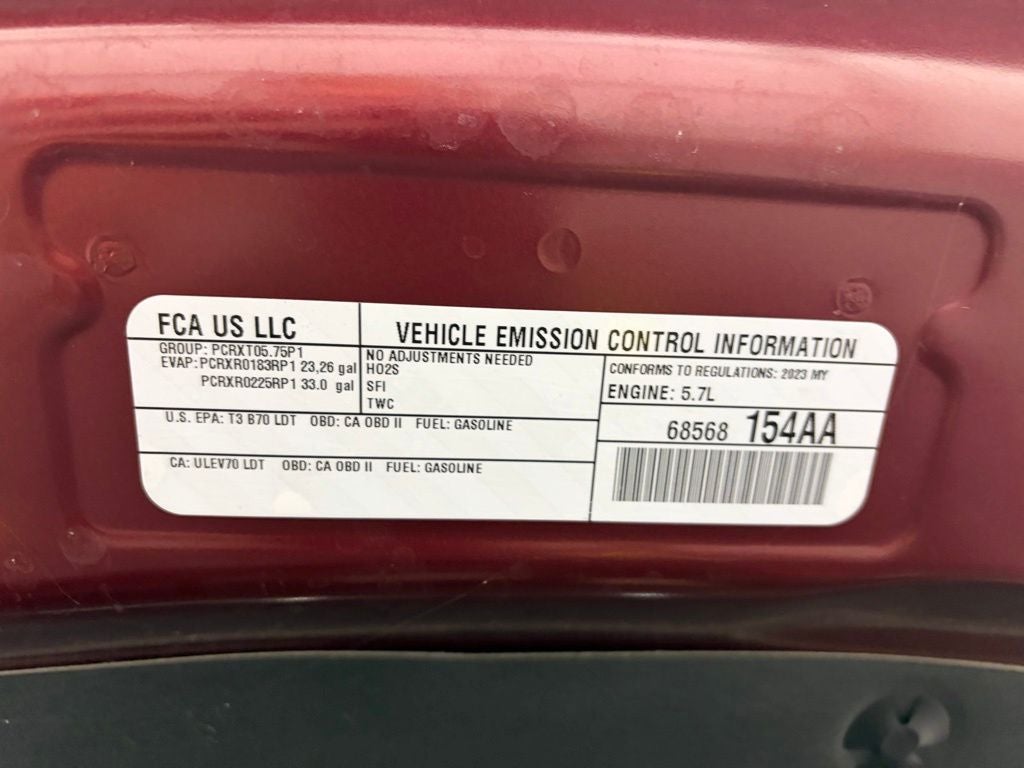 2023 RAM 1500 Big Horn Crew Cab 4x4 5'7' Box