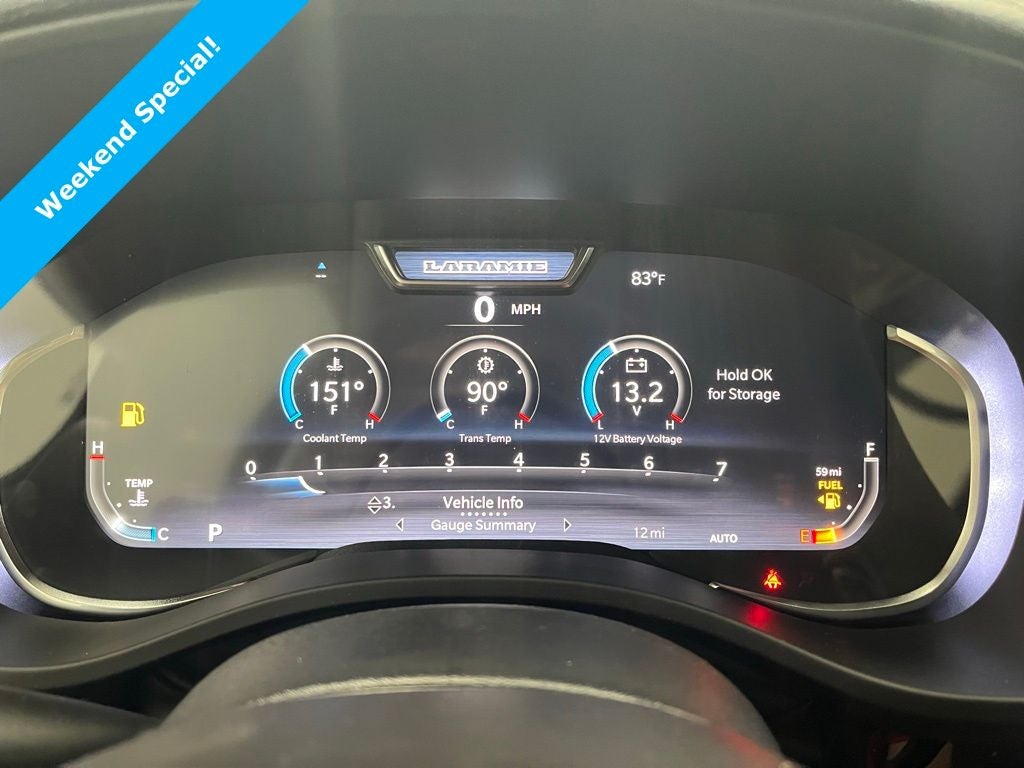 2026 RAM Ram 1500 RAM 1500 LARAMIE CREW CAB 4X4 5'7' BOX