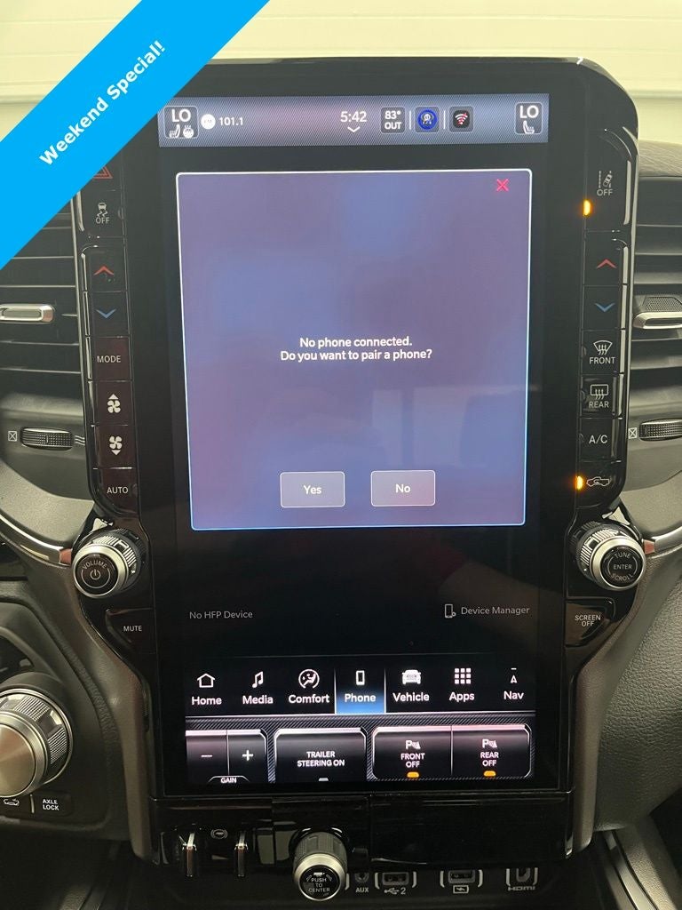 2026 RAM Ram 1500 RAM 1500 LARAMIE CREW CAB 4X4 5'7' BOX