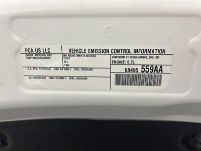 2021 RAM 1500 Laramie Crew Cab 4x4 5'7' Box