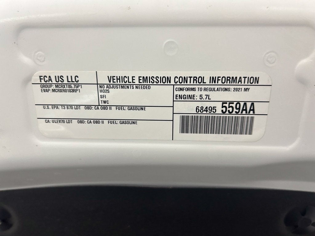 2021 RAM 1500 Laramie Crew Cab 4x4 5'7' Box