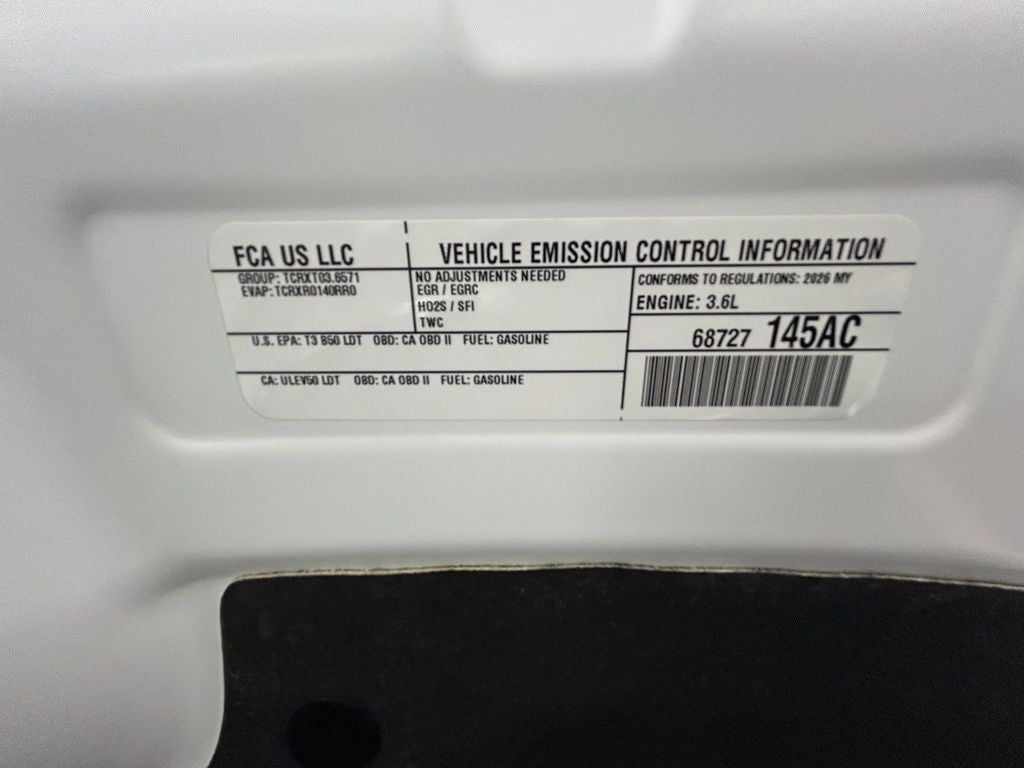 2026 Chrysler Pacifica Select