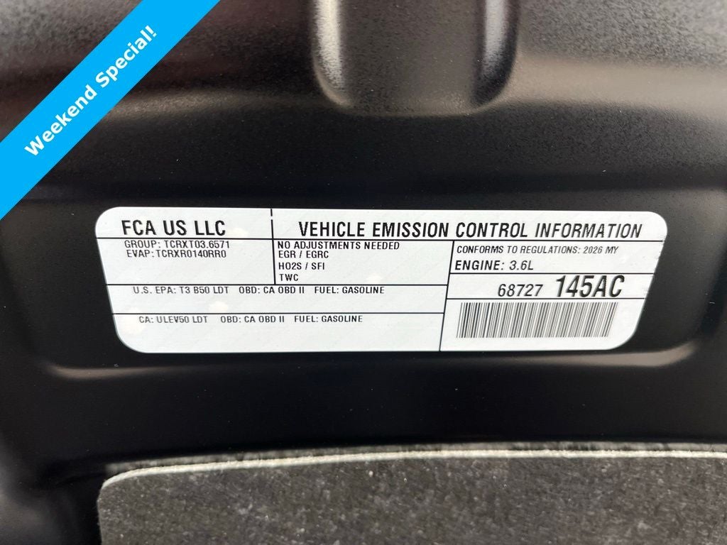 2026 Chrysler Pacifica PACIFICA LIMITED