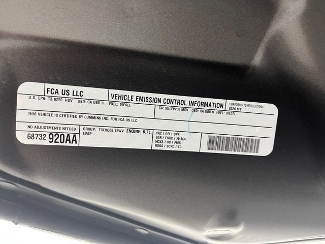 2026 RAM Ram 2500 RAM 2500 TRADESMAN CREW CAB 4X4 6'4' BOX