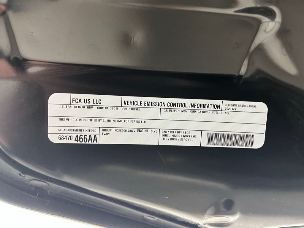 2022 RAM 3500 Limited Longhorn Mega Cab 4x4 6'4' Box