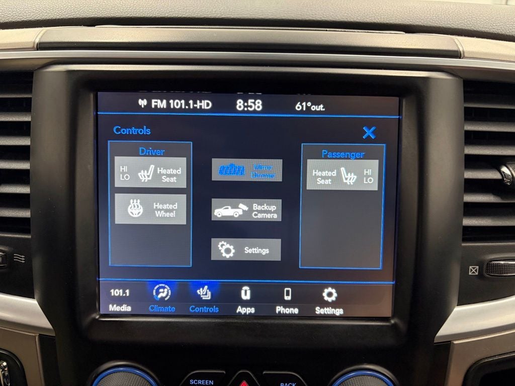 2018 RAM 1500 Big Horn Crew Cab 4x4 5'7' Box