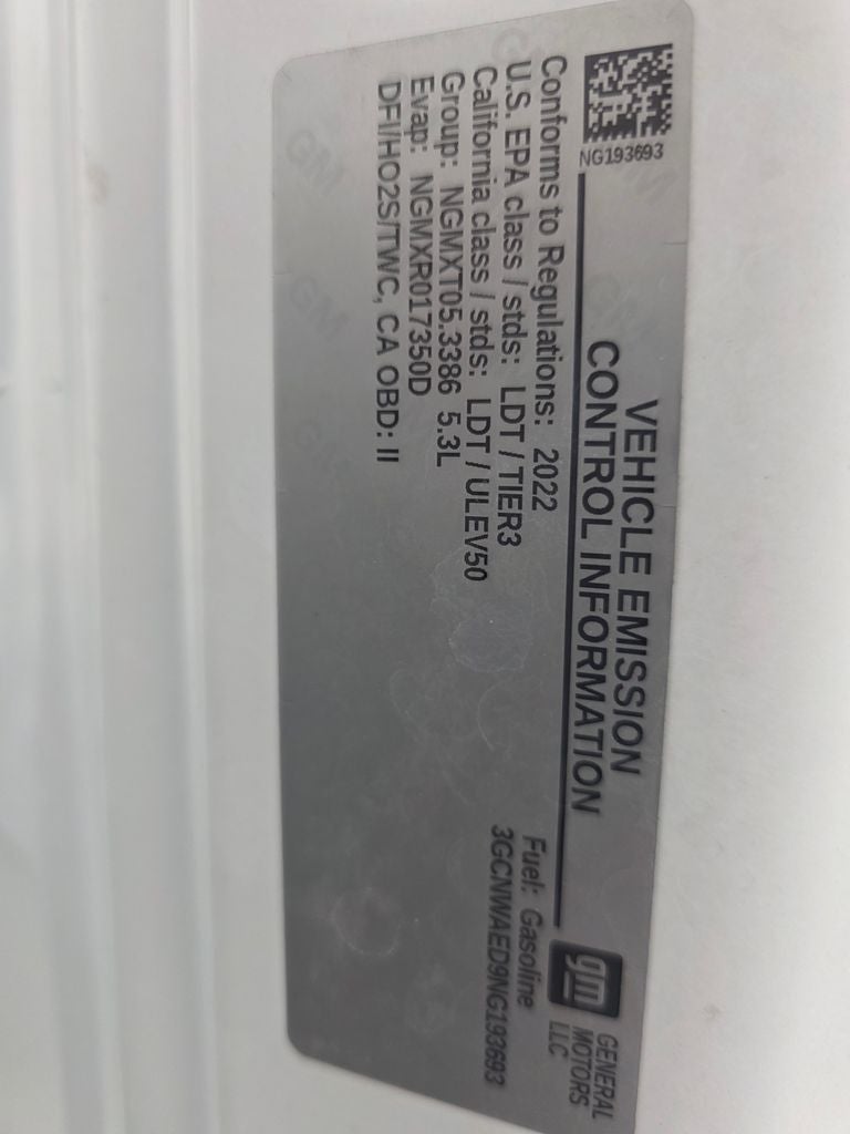 2022 Chevrolet Silverado 1500 LTD 2WD Regular Cab Long Bed WT